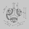 Комплектующие для систем освещения с токоведущими элементами Technical CA019L4C-P-B