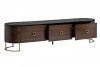 40AD-00099 Тумба под ТВ коричневая 200*45*47,5см