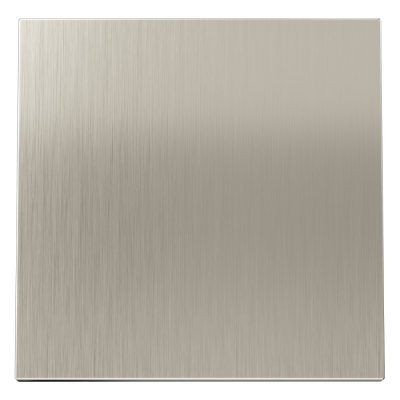 Клавиша для выключателя/переключателя одноклавишного, S70 Metal (никель)