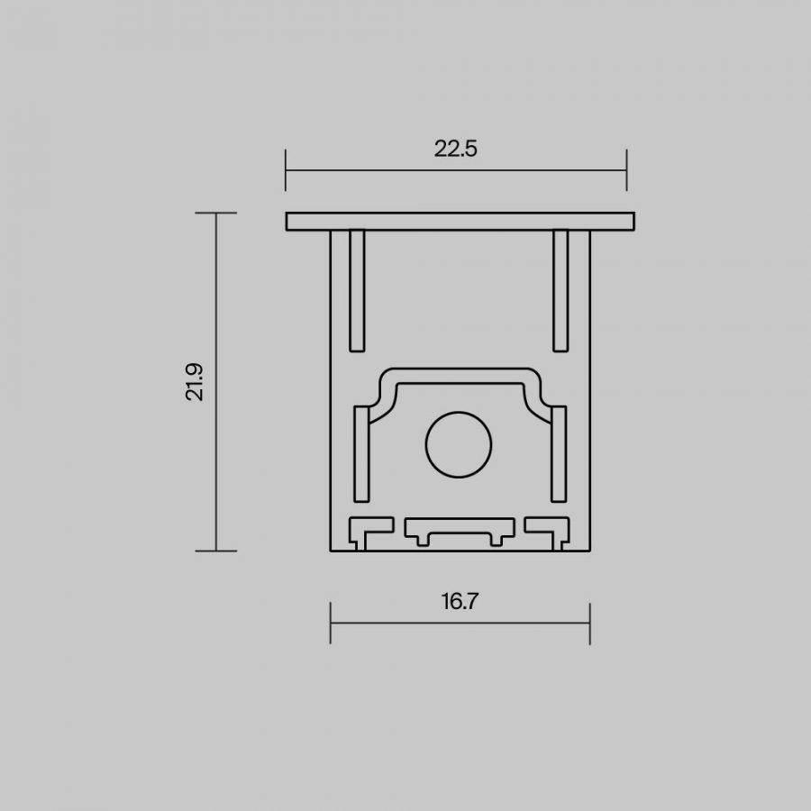 Комплектующие для профиля Led Strip 642051