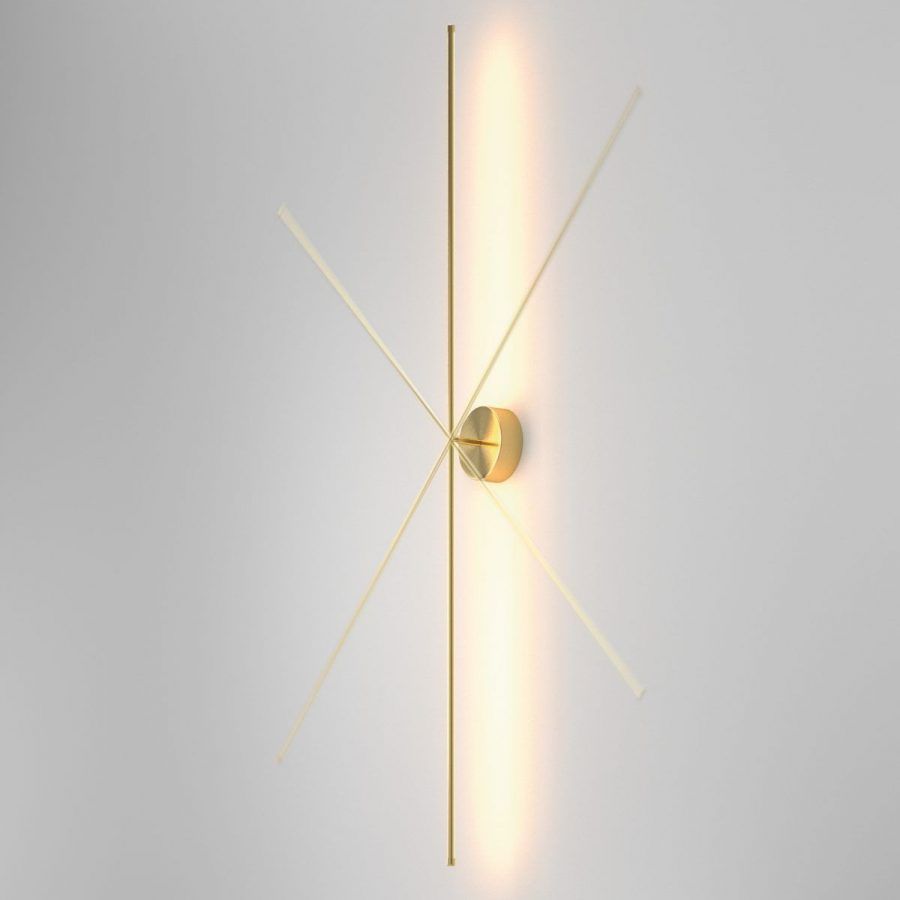 Настенный светильник (бра) Maytoni C084WL-L18BS2.7K-1