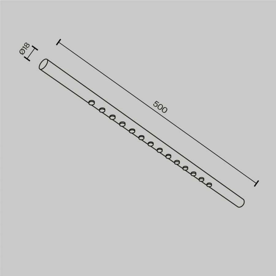 Светильник Technical C101CL-L500-12W3-6K-BS