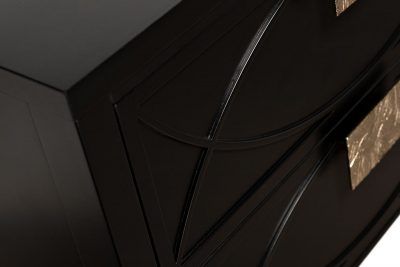 151SV-00008 Тумба прикроватная черная 60*50*40см