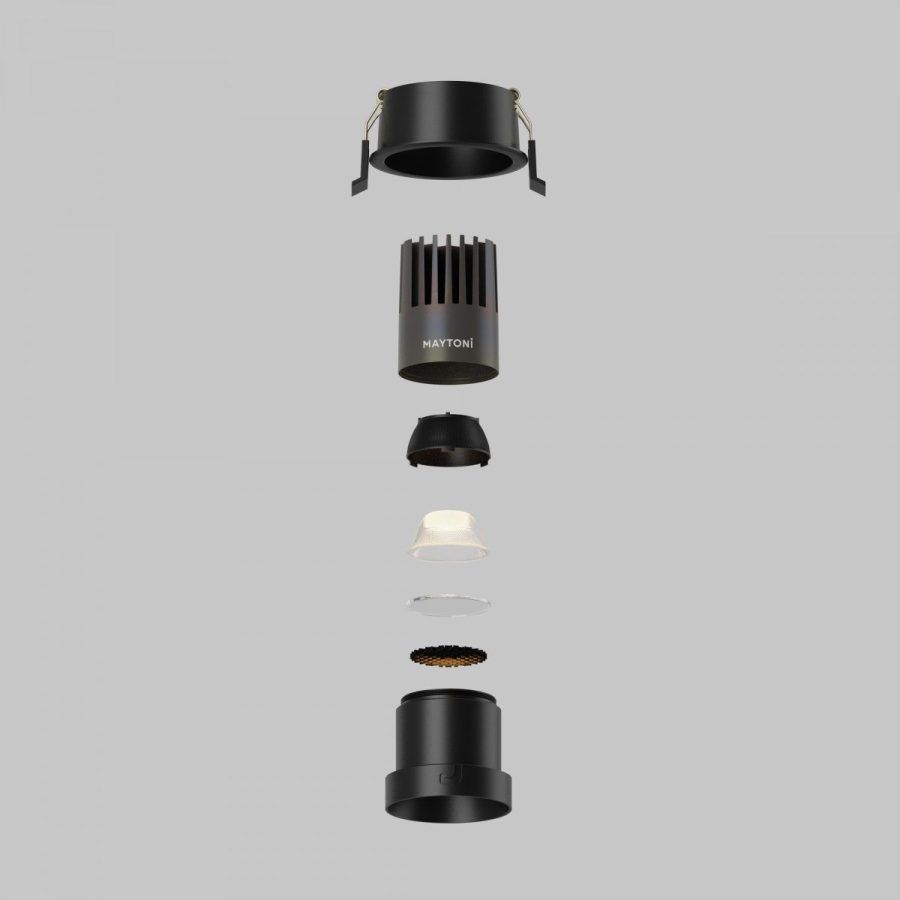 Встраиваемый светильник Technical DL116-10W-3K-B