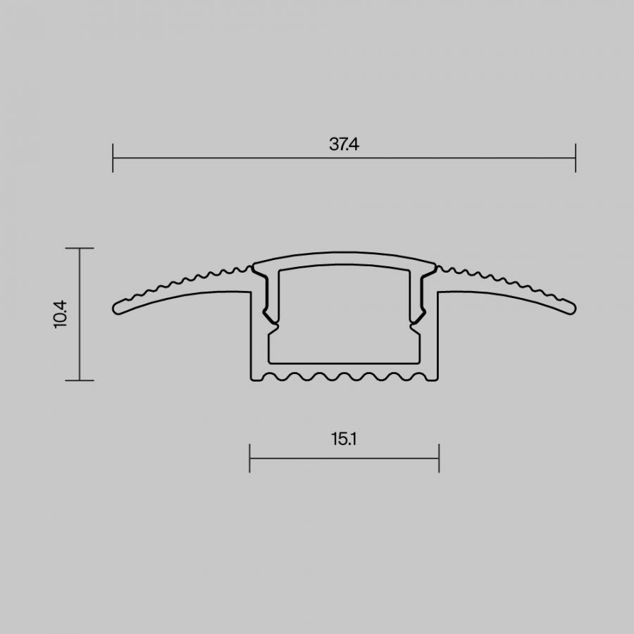 Профиль Led Strip 636022