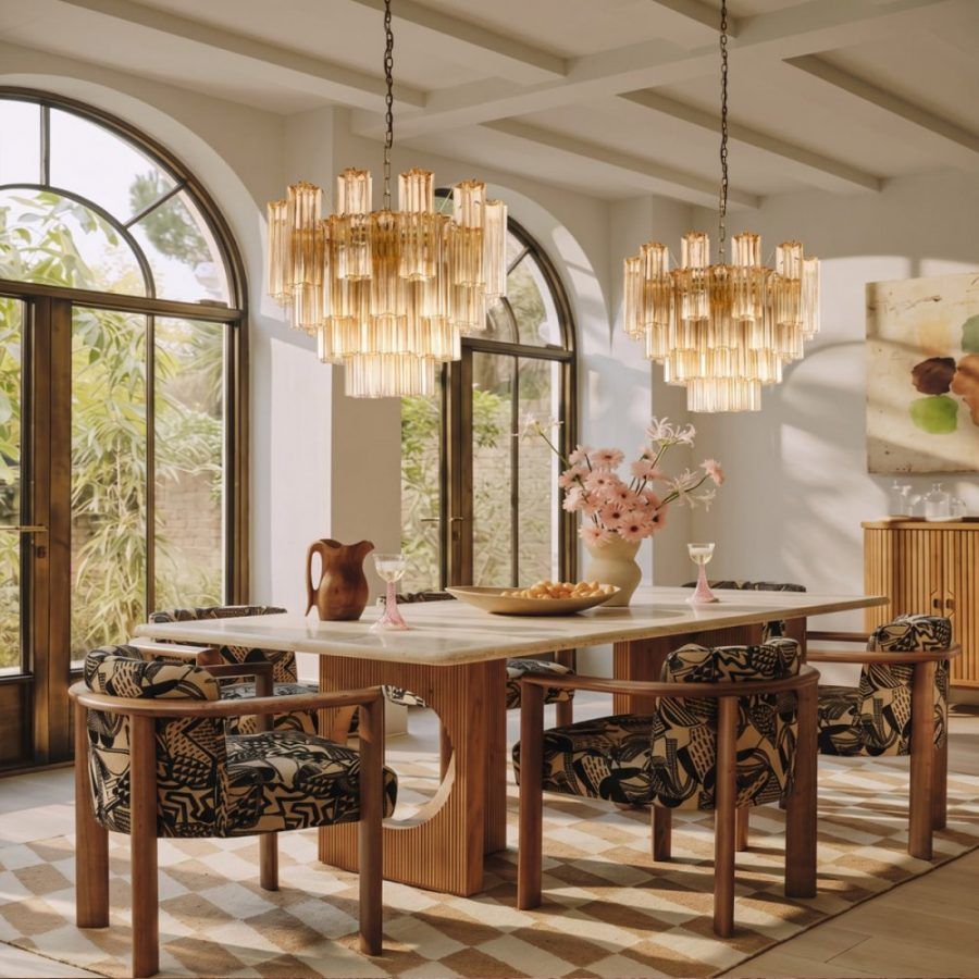 10580/600 Champagne Подвесная люстра LOFT IT Murano