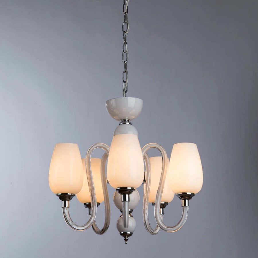 Подвесная люстра Arte Lamp LAVINIA A1404LM-5WH