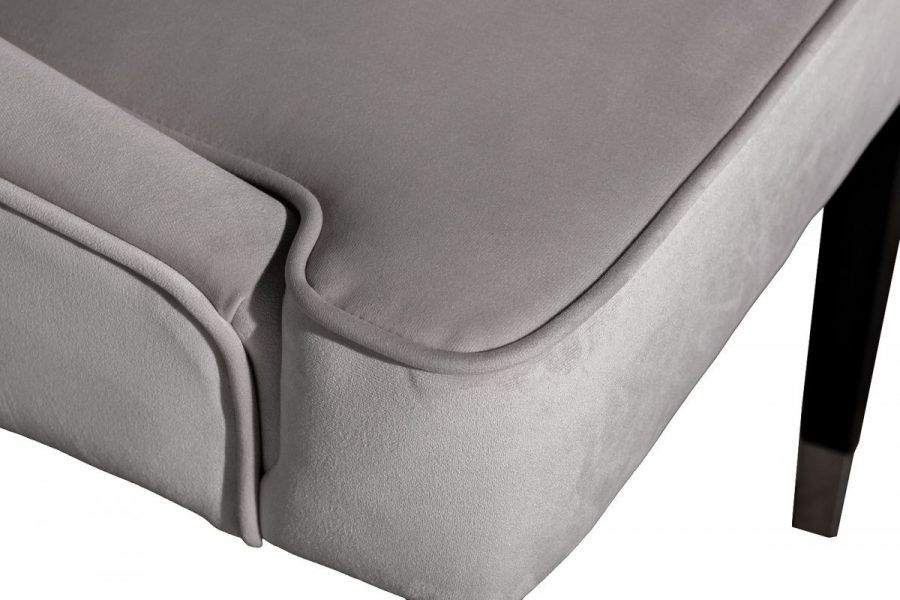Стул Элегантный(Elegante) велюр св.серый Colt030-SVSER 56*65*101см