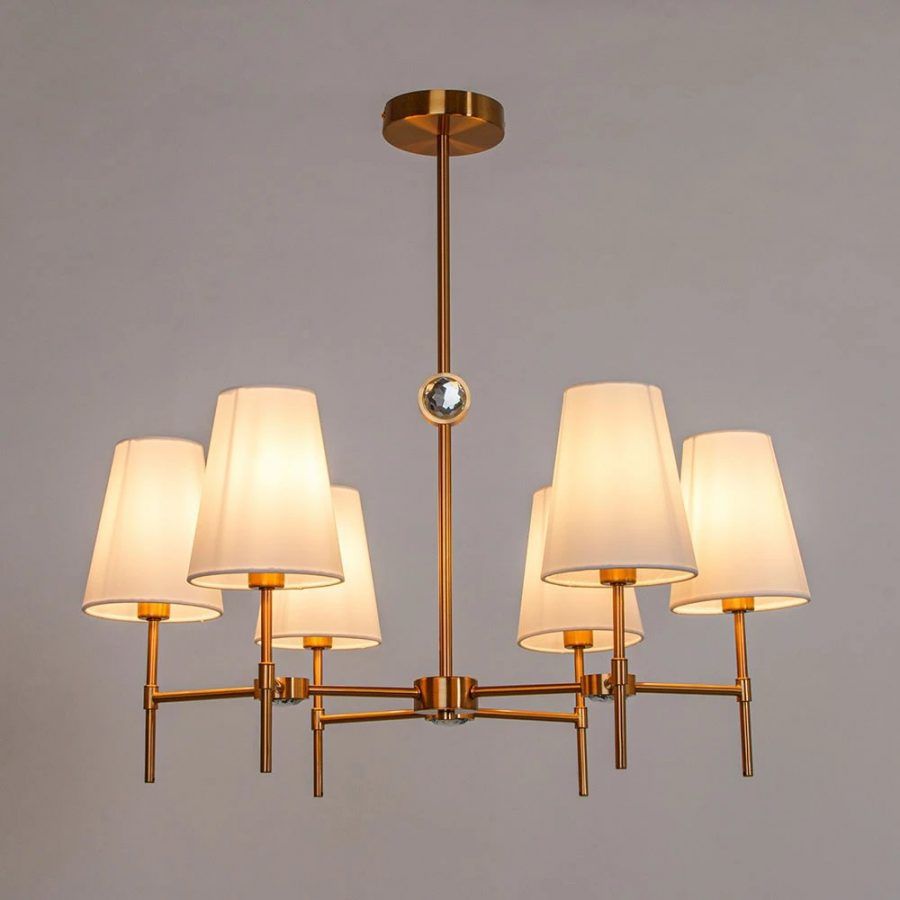 Люстра на штанге Arte lamp DANIELLA A4104LM-6PB