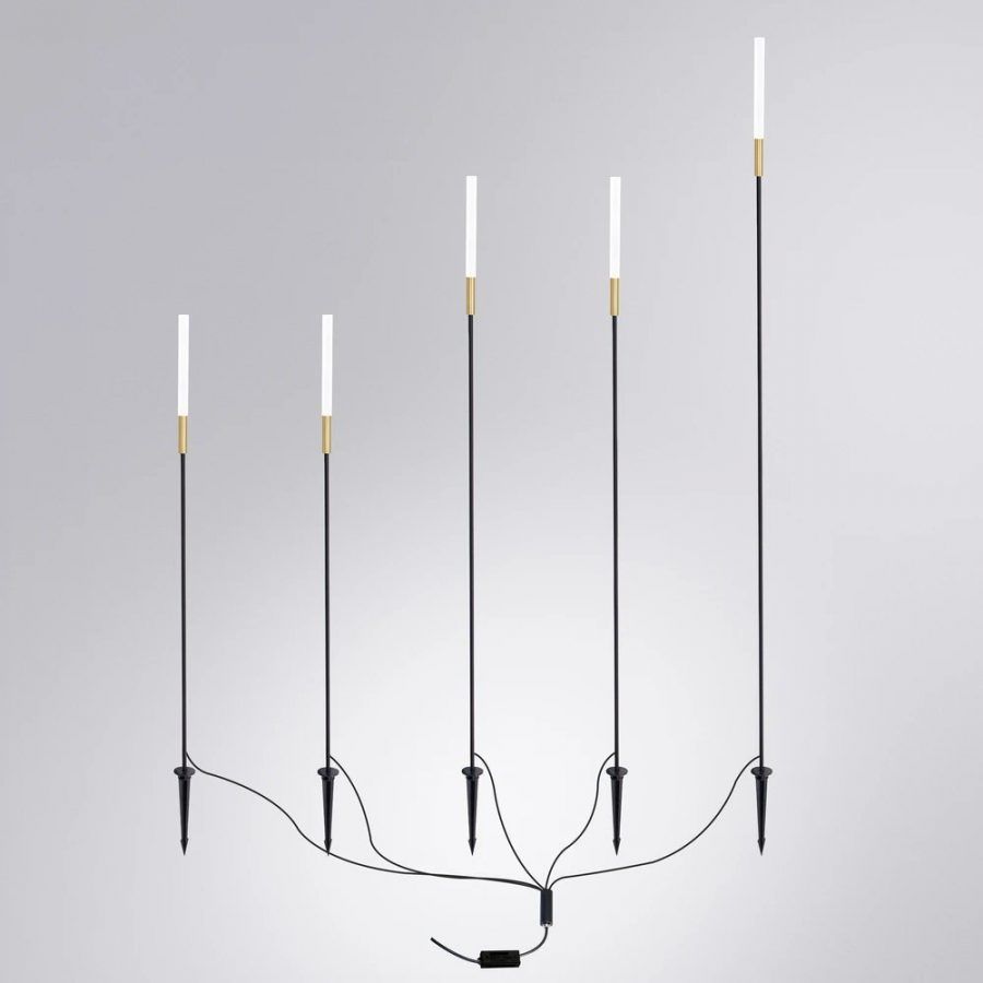 Грунтовый светильник Arte Lamp MUSTER A1083PA-5BK