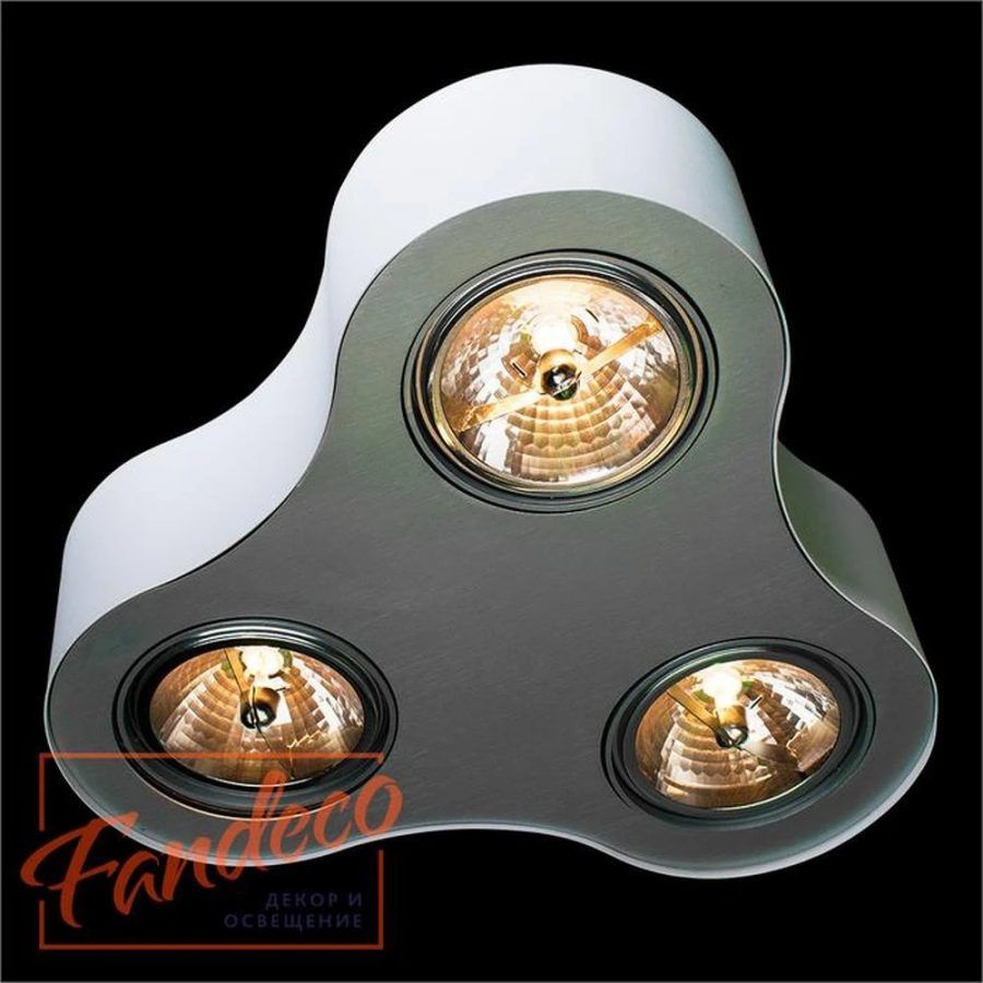 Точечный встраиваемый светильник Arte Lamp CLIFF A5643PL-3WH