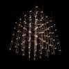 Люстра Cosmic Glass ячейка 20*20 см L120*75*60 хром