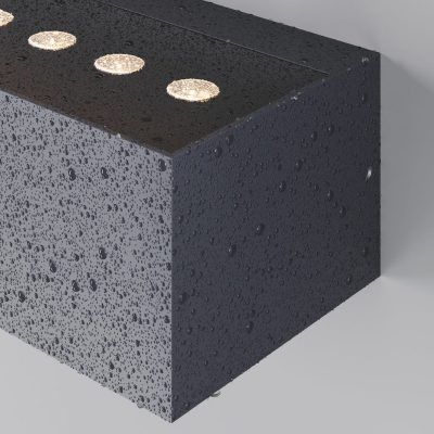 Уличный настенный светильник Outdoor O428WL-L10B3K
