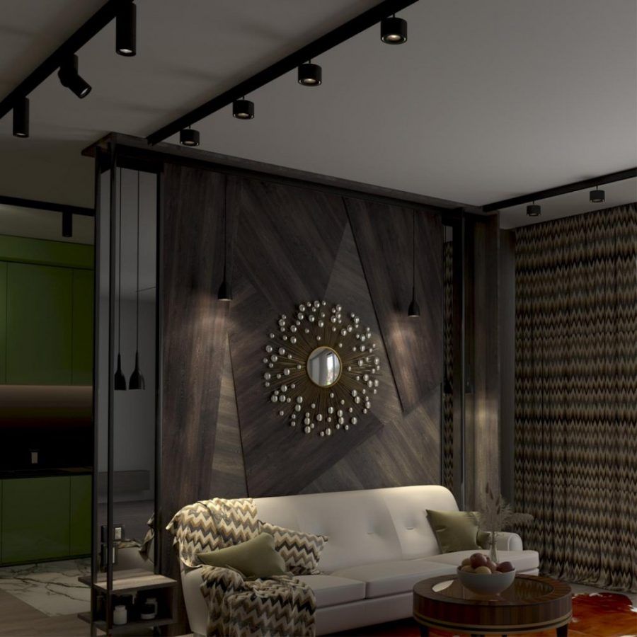 Низковольтный накладной/подвесной шинопровод 1м Novotech Flum 135091