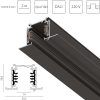 Шинопровод шестиконтактный встраиваемый 3-фазн Quattro/DALI/ Lightstar 503028-R-DALI