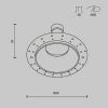 Встраиваемый светильник Technical DL126-GU10-TRS-MG