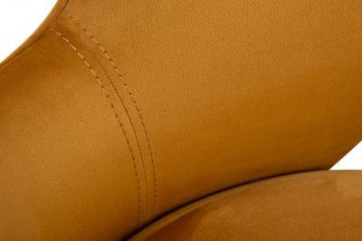 Стул Уникальный(Unico) горчичный велюр Colt022-Orang 50*47*81см