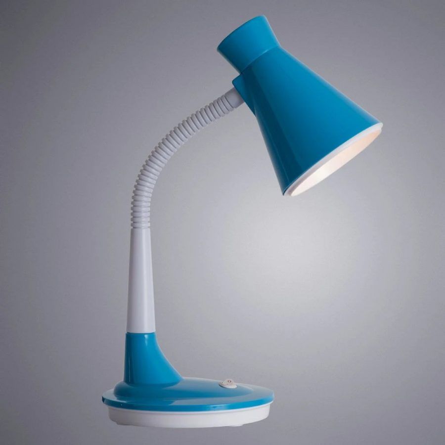 Декоративная настольная лампа Arte Lamp DESK A2007LT-1BL