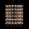 Люстра Cosmic Glass ячейка 15*15 см 75 x 100 x 75 золото