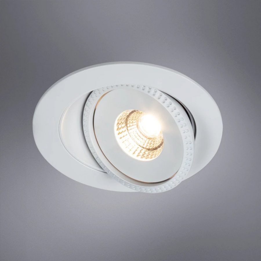 Точечный встраиваемый светильник Arte Lamp STUDIO A3807PL-1WH