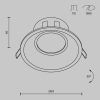 Встраиваемый светильник Technical DL028-2-01W