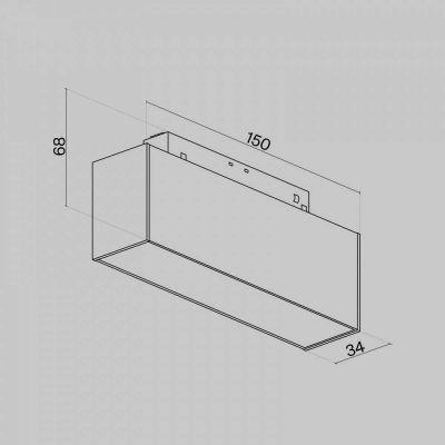 Трековый светильник Technical TR012-2-7W4K-W