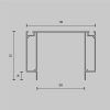 Профиль Technical ALM-11681-PL-B-2M