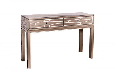 KFG038 Консоль зеркальная, 2 ящика  120*42*80см