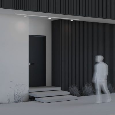 Уличный трековый светильник Outdoor O-TR01-1-F-12WW3K