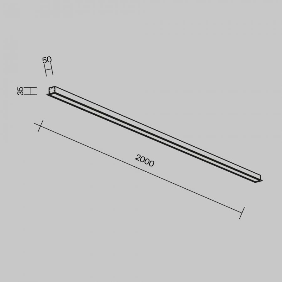 Линейный светильник Technical LL313015