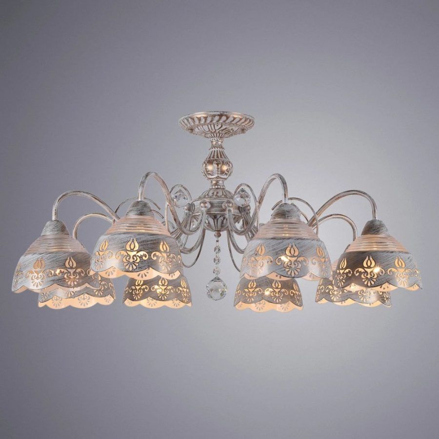 Потолочная люстра Arte Lamp SICILIA A9106PL-8WG