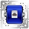 Механизм розетки компьютерной RJ45 кат.6, S70