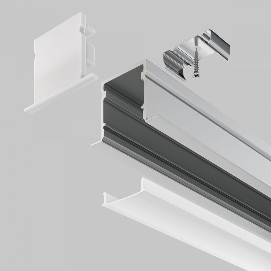 Профиль Led Strip ALM-2720-S-2M