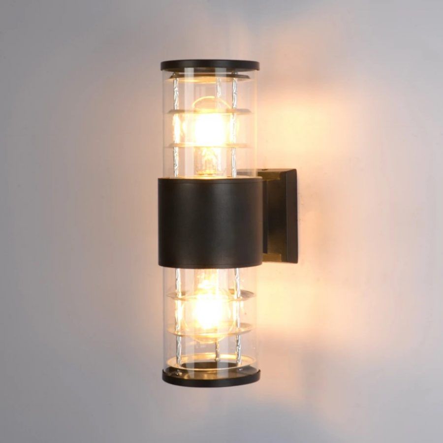 Уличный настенный светильник Arte lamp TOKYO A5315AL-2BK