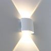 Фасадный светильник Arte Lamp BOSTO A3122AL-2WH