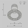 Встраиваемый светильник Technical DL120-10W-2.7K-TRS-B