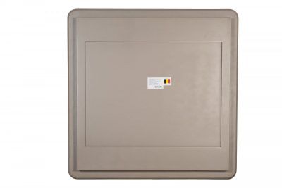 58DB-04803 Зеркало рама нерж.сталь/мат.никель 110*110*7,5см