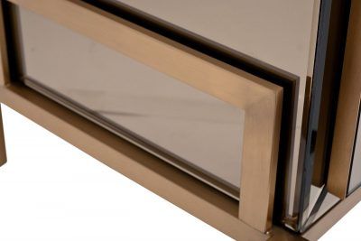KFG170 Тумба зеркальная 2 ящика 65*45*62см