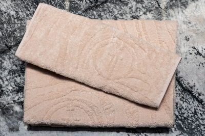 145ERT-10502 Полотенце Флавио бежевое 50*90