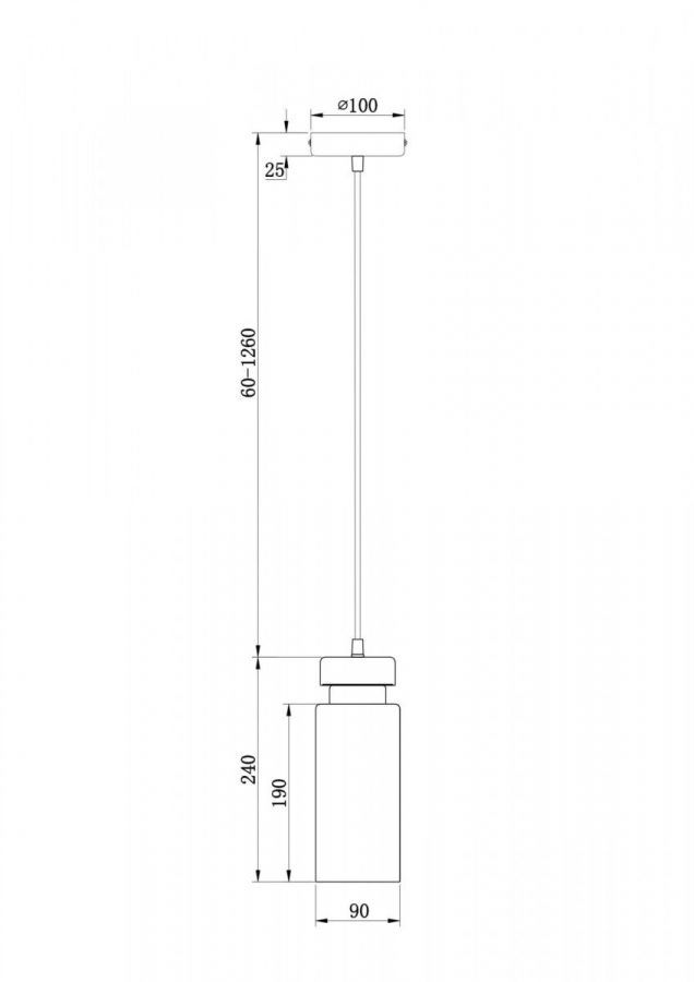 Подвесной светильник Freya FR8011PL-01N