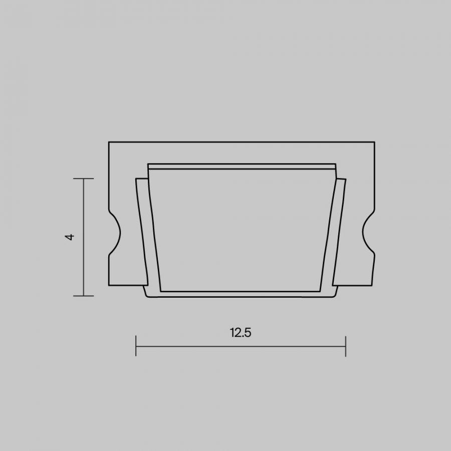 Комплектующие для профиля Led Strip 642021