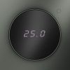 Терморегулятор электронный VOLTUM S70 с индикацией и датчиком, для теплого пола, (титан)