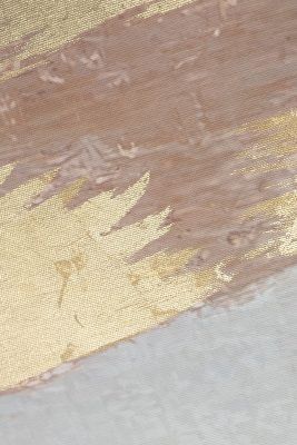89VOR-GOLDEN ART-2  Холст "Золотое искусство-2" 70*100 см,багет латунь, зол.поталь