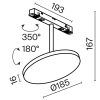 Трековый светильник Technical TR131-2-15W4K-B