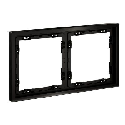 Рамка металлическая на 2 поста, S70 Metal (антрацит)