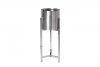 13RXFP3105L-SILVER Подставка под цветы серебро d25*70cм