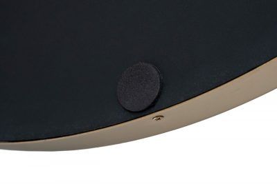 79MAL-9231-86G Зеркало на подвесе двойное рама металл. цвет золото d35см