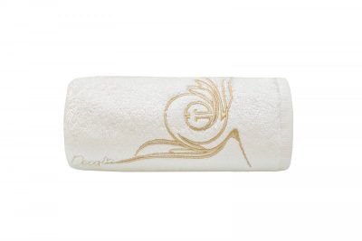 145ERT-00601 Полотенце Лирика модал белое 50*90