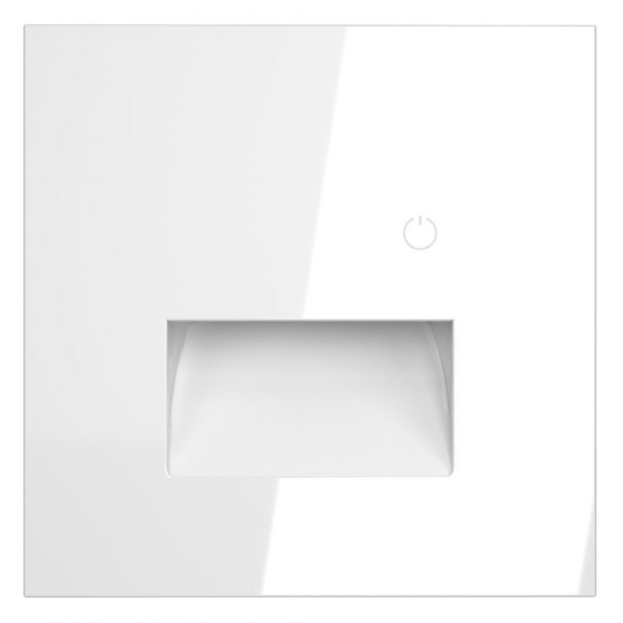 Накладка для подсветки светодиодной с датчиком, S70 (белый глянцевый)