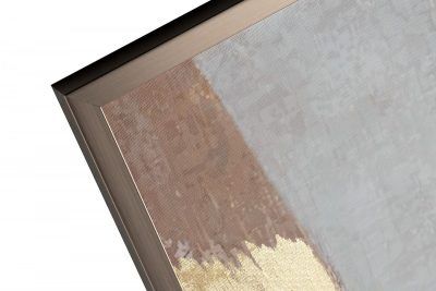 89VOR-GOLDEN ART-2  Холст "Золотое искусство-2" 70*100 см,багет латунь, зол.поталь